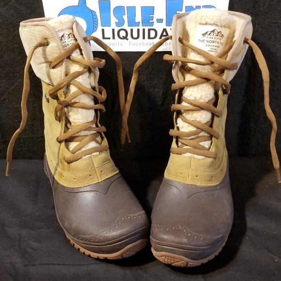 the north face women's shellista roll down winter boots